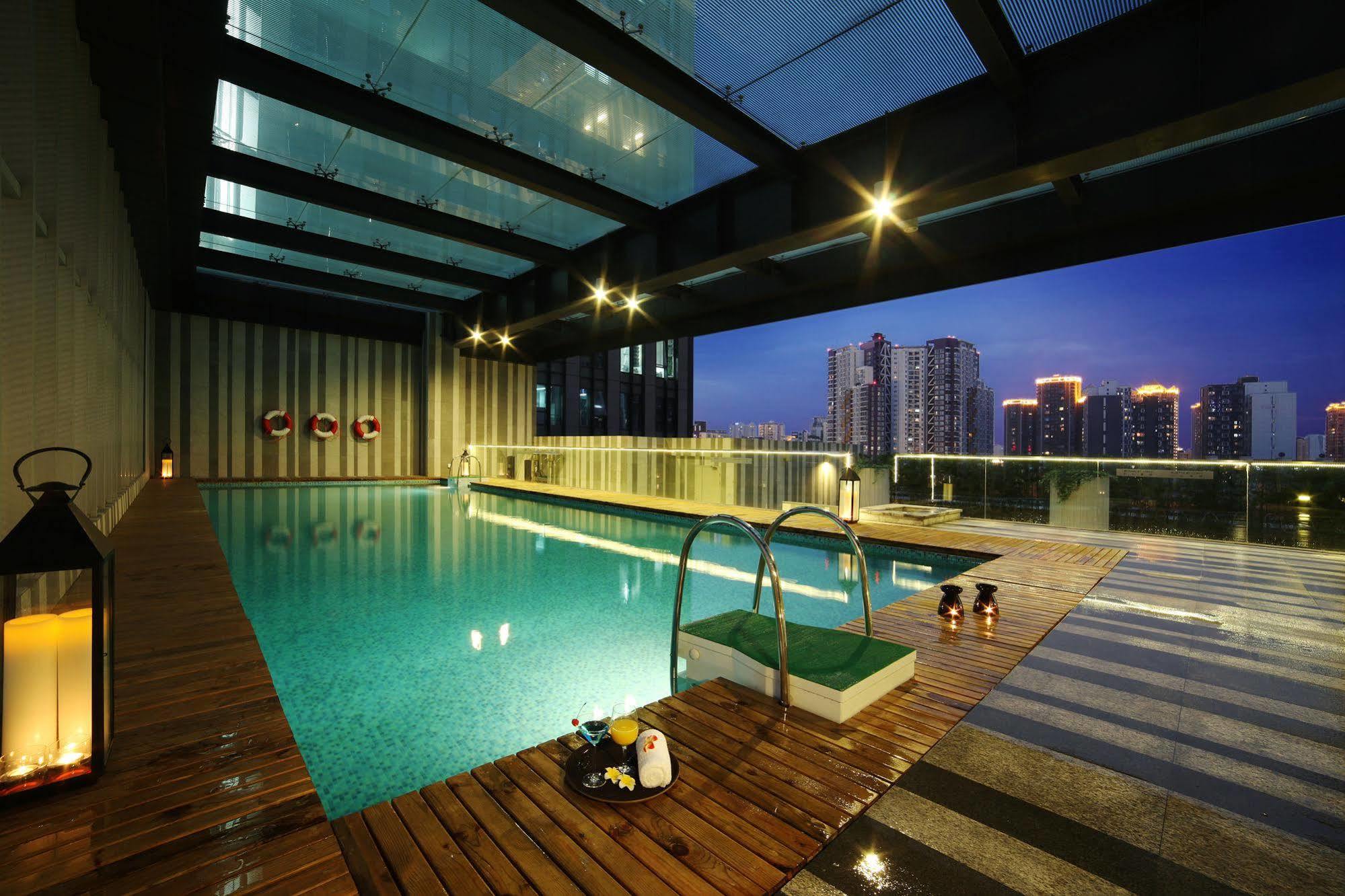 Rhombus Park Aura Chengdu Hotel Eksteriør bilde